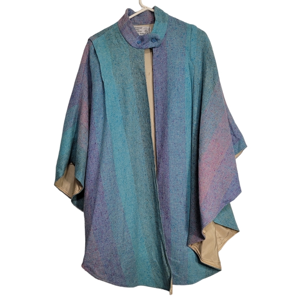 Vintage Glendalough Wool Poncho
